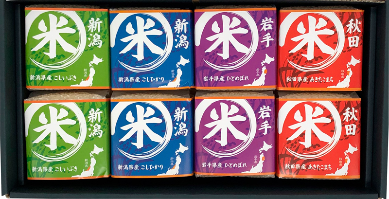 17,380円コース マイハート クレスト&初代 田蔵特別厳選本格食べくらべお米ギフトセット